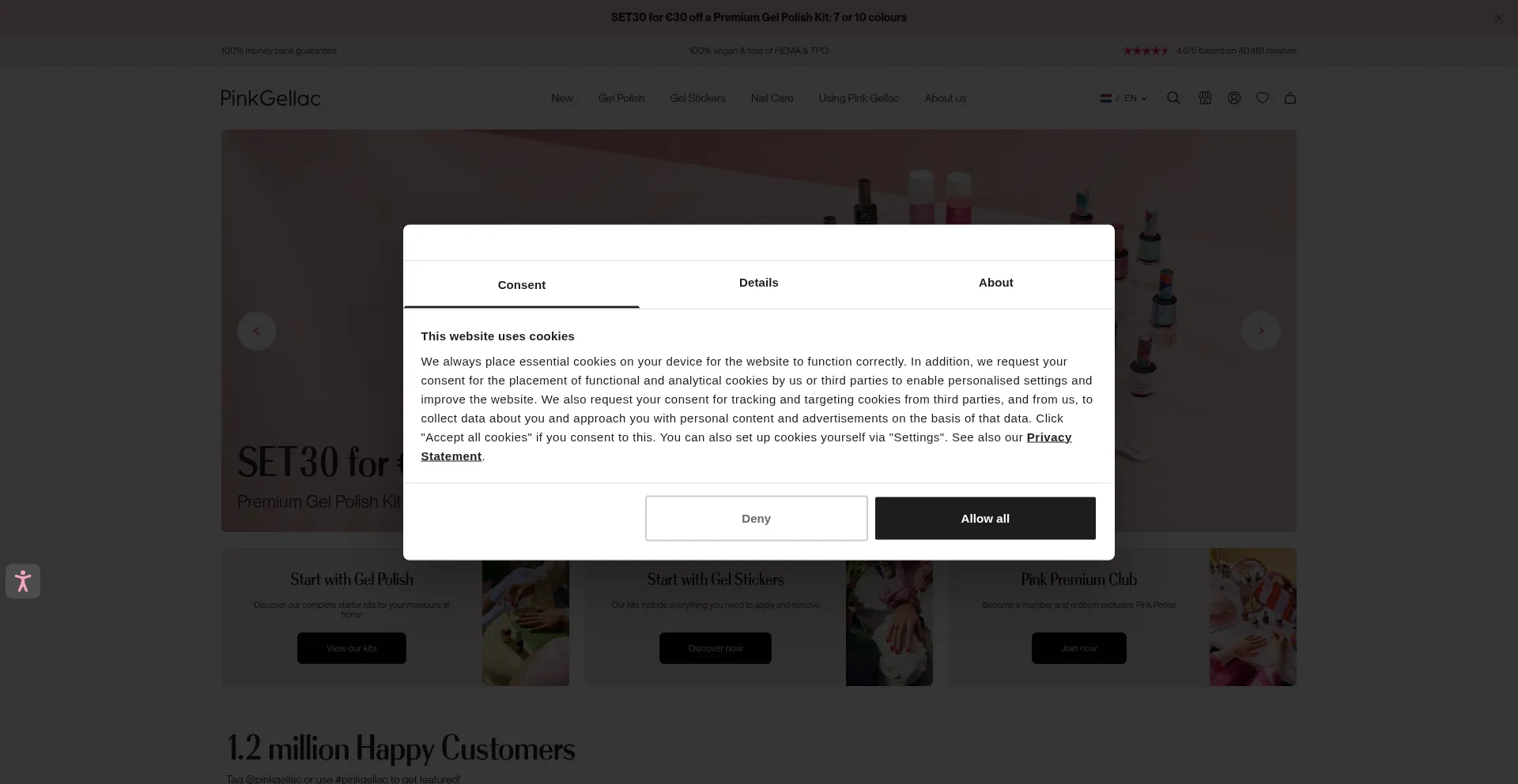 Ist Pinkgellac.com sicher und vertrauenswürdig?