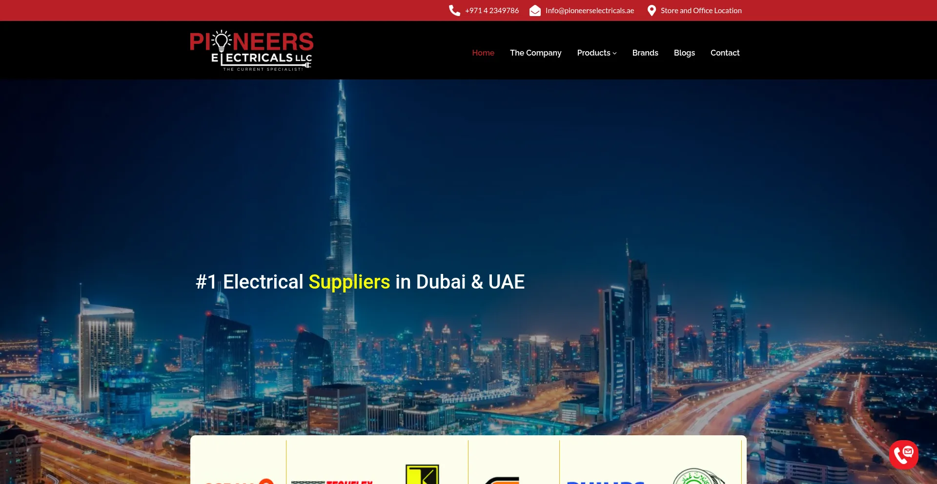 Pioneerselectricals.ae