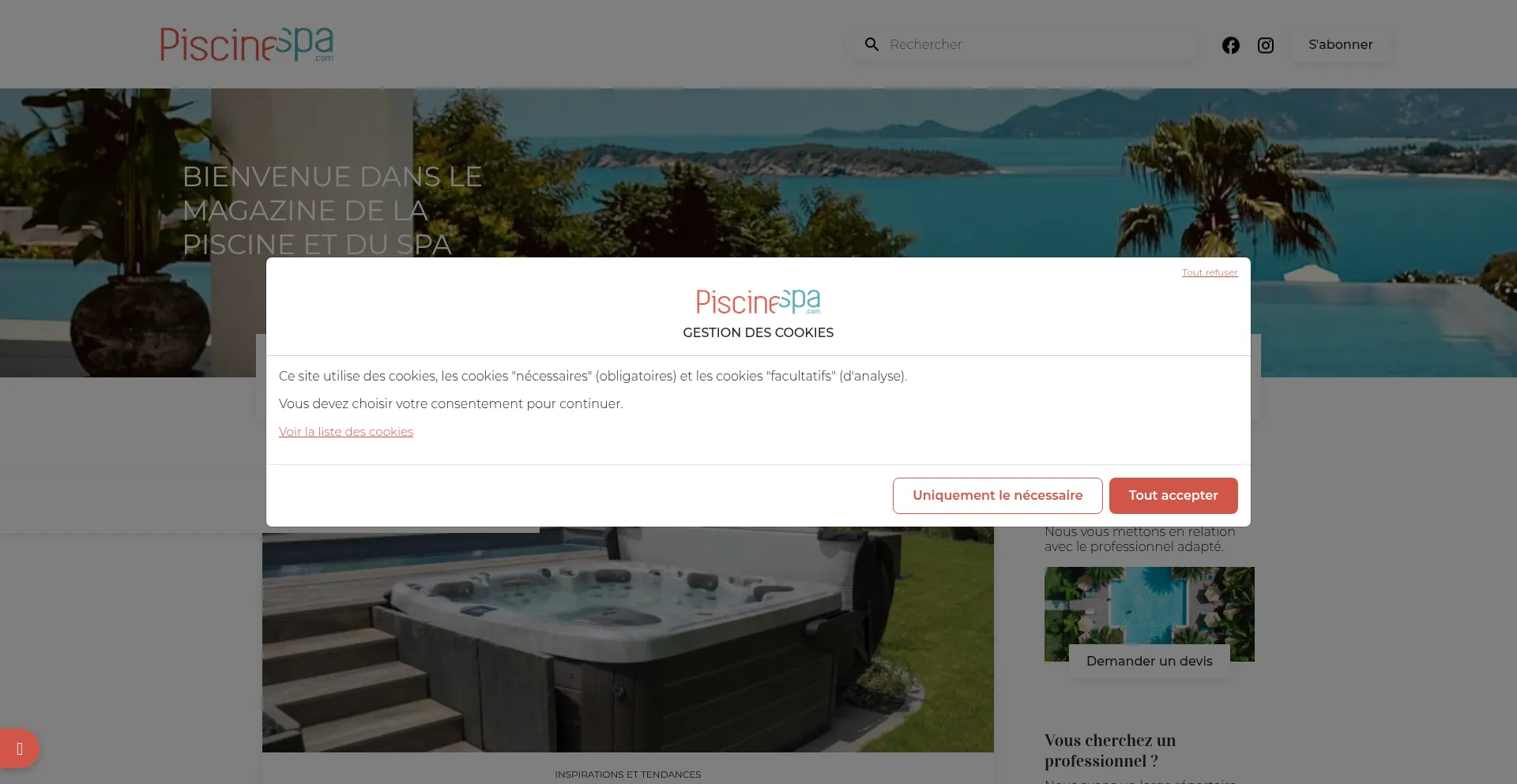 Ist Piscinespa.com sicher und vertrauenswürdig?
