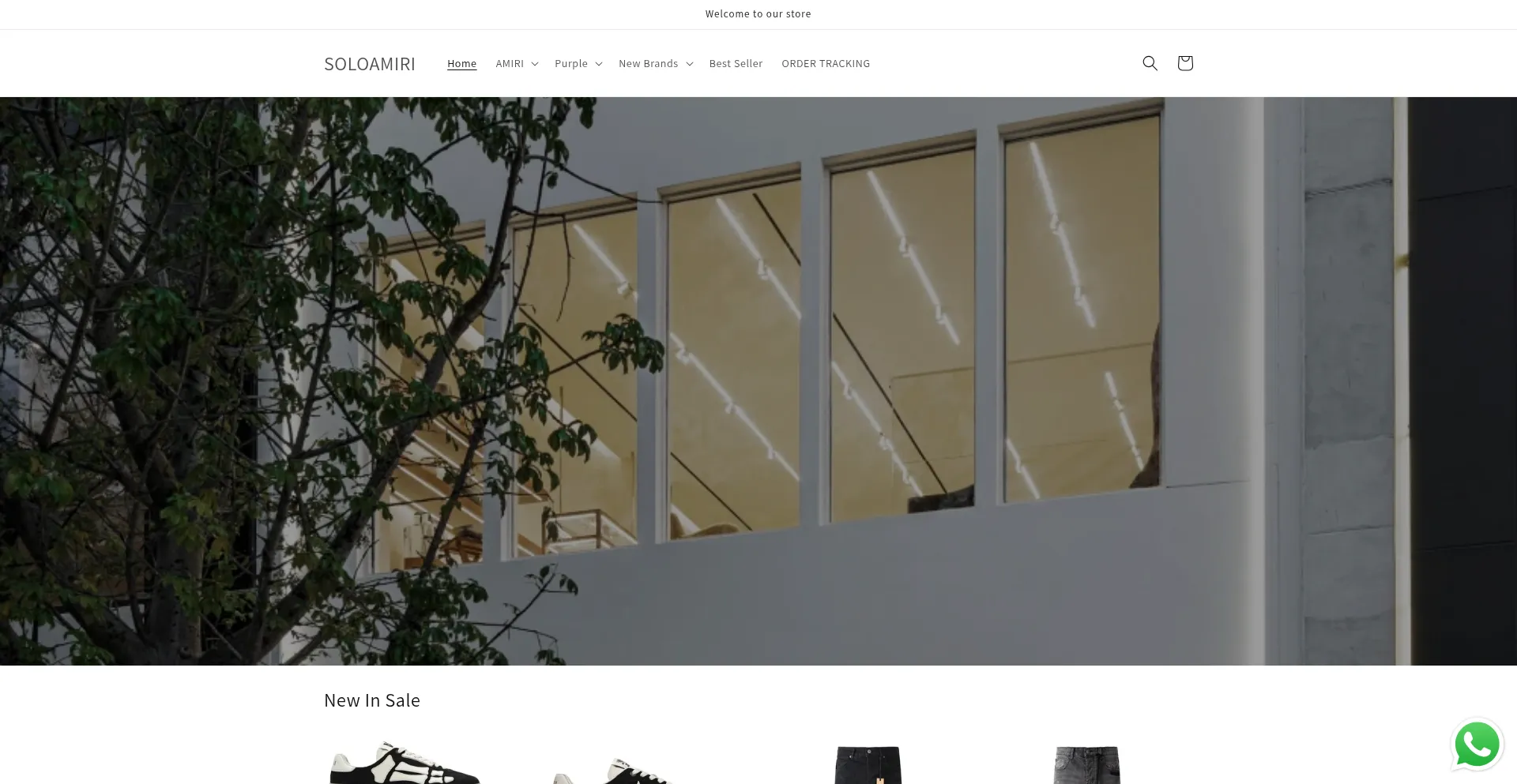 Website screenshot of Pkamiri.com