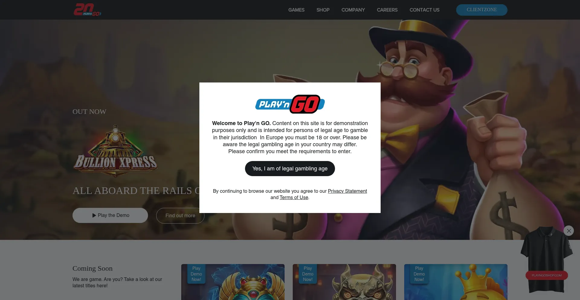 Playngo.com Screenshot