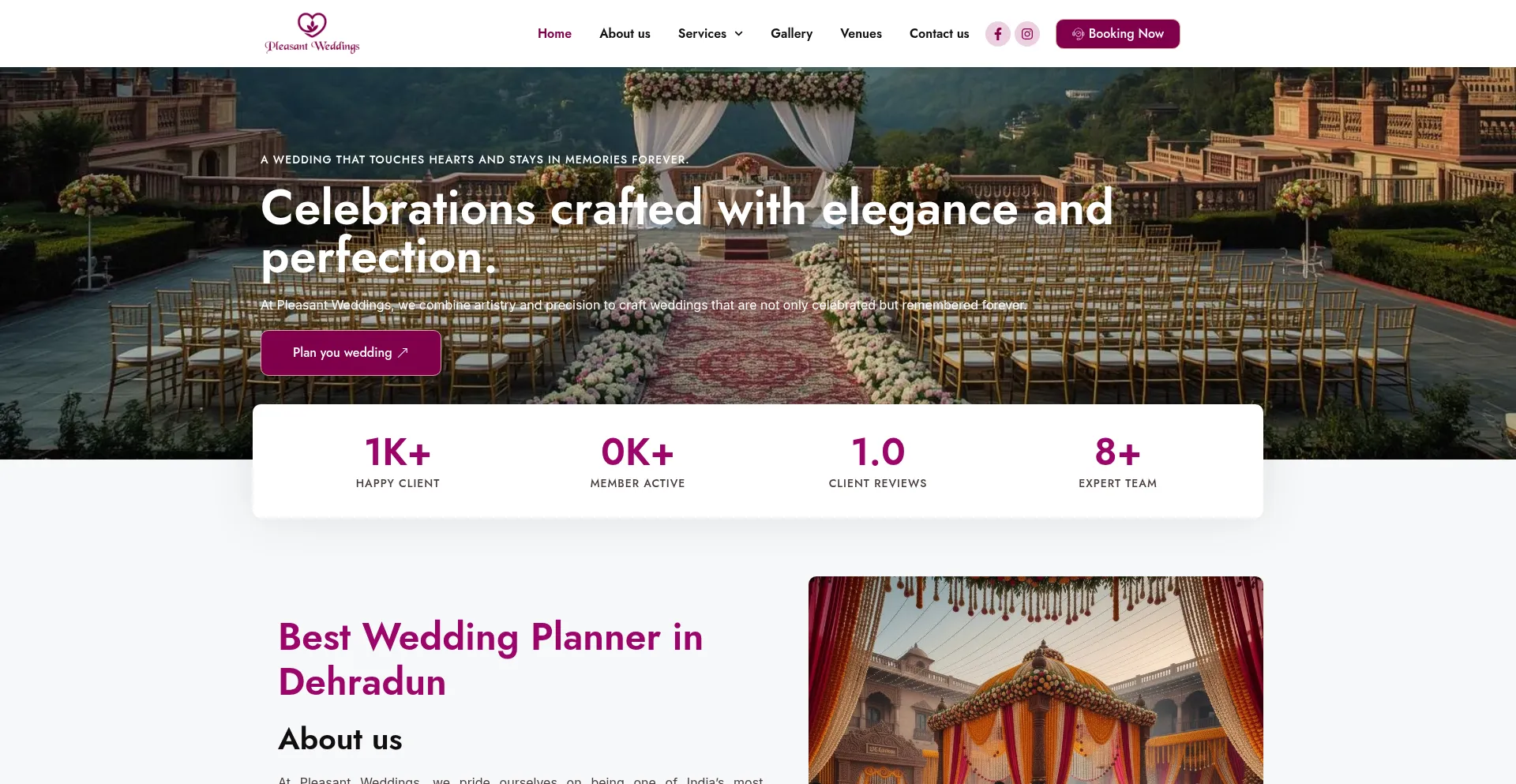 Ist Pleasantweddings.com sicher und vertrauenswürdig?