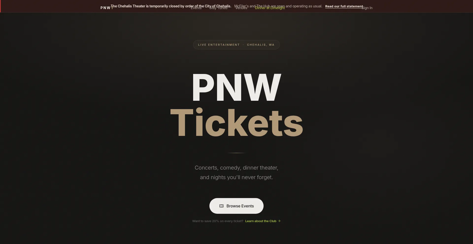 Pnwtickets.com