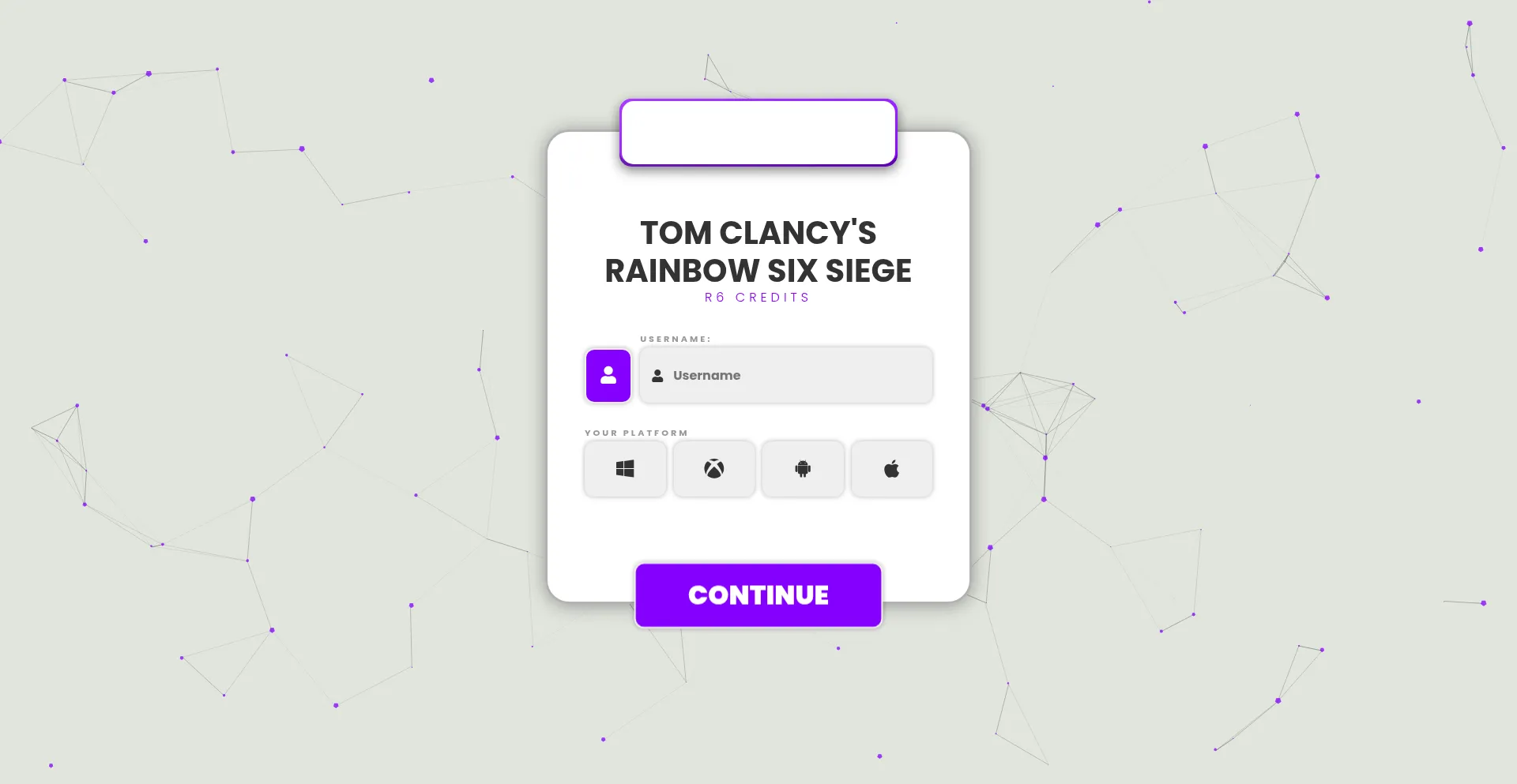 Website screenshot of Po5.lol