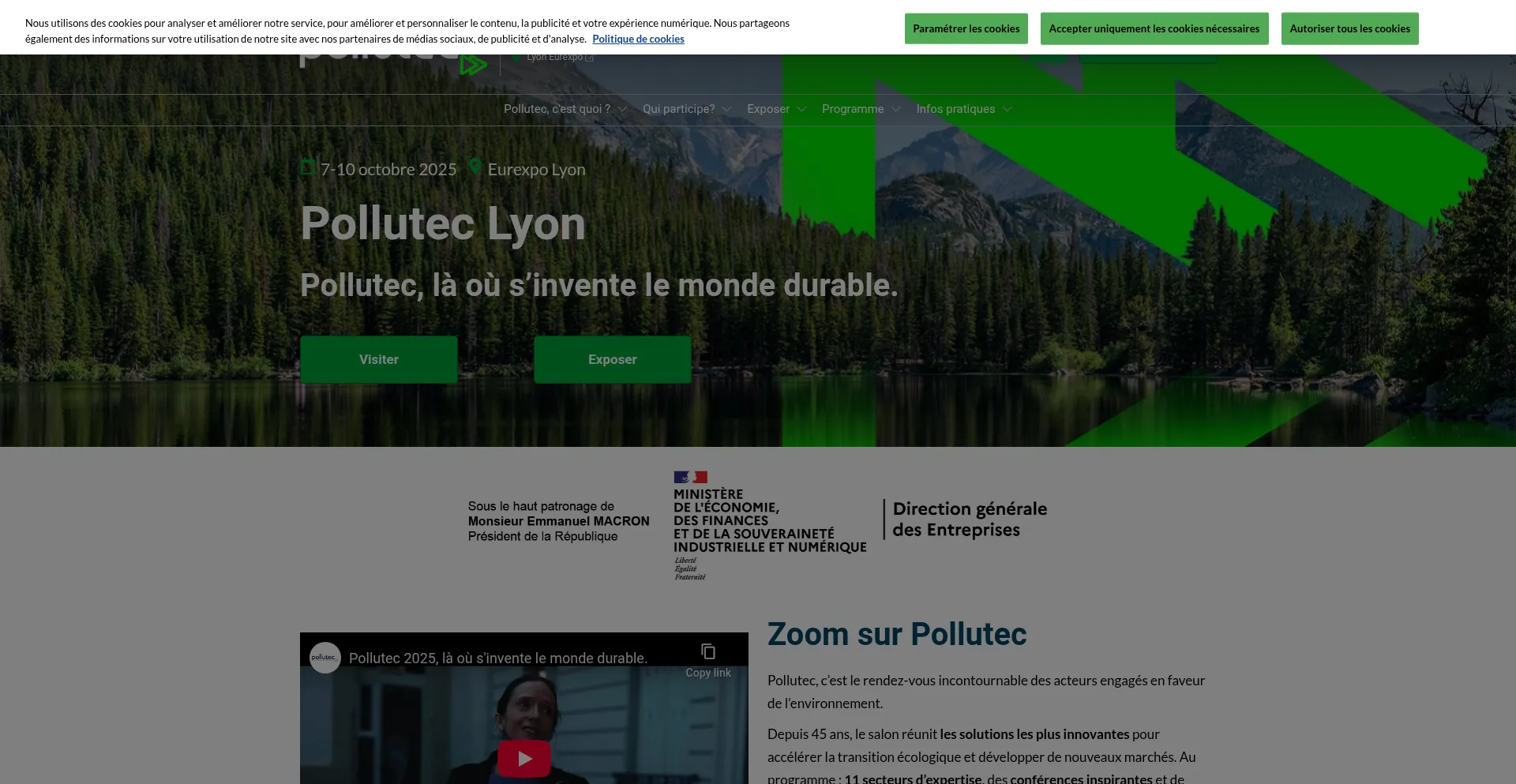 Pollutec.com Screenshot