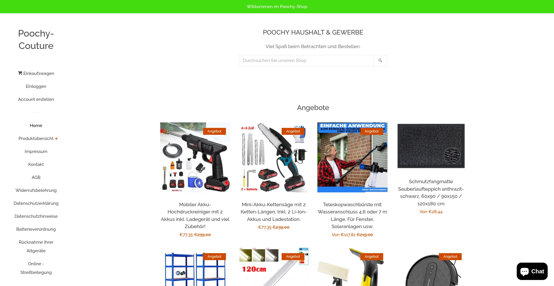 Poochy-online.com Screenshot
