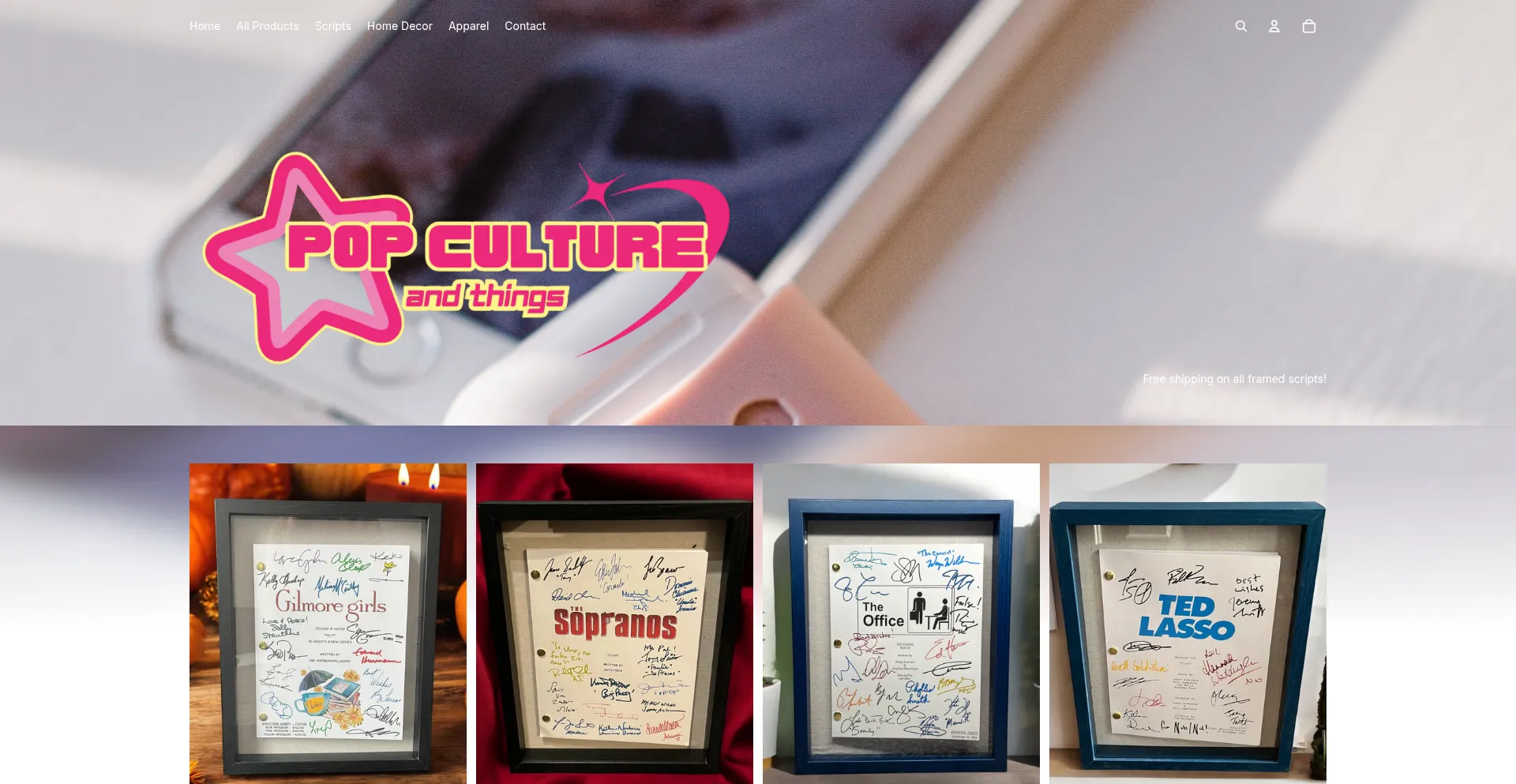 Popcultureandthings.com Screenshot