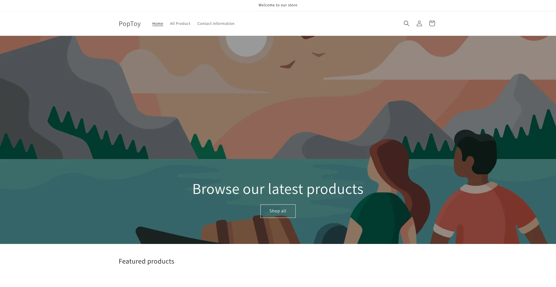 Website screenshot of Poptoydiy.com