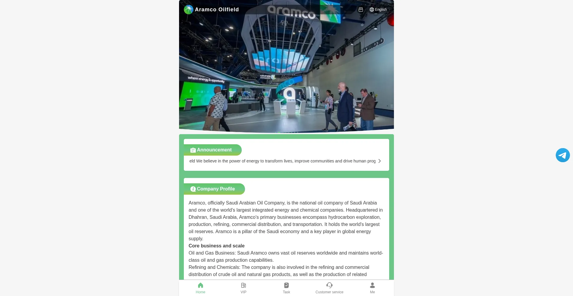 Website screenshot of Popularmart.vip