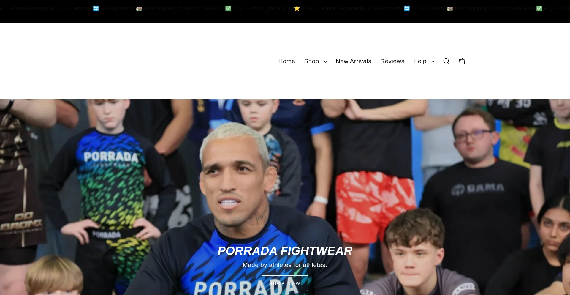 Porradafightwear.com