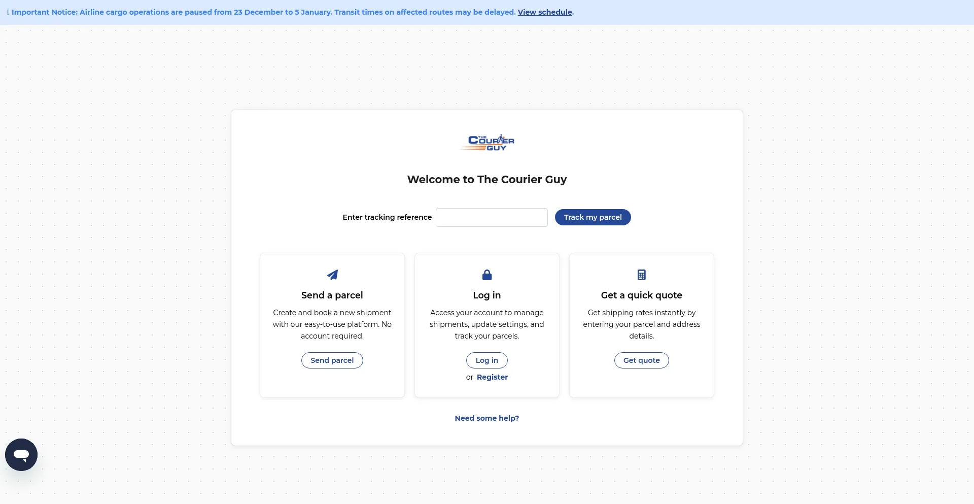 Portal.thecourierguy.co.za