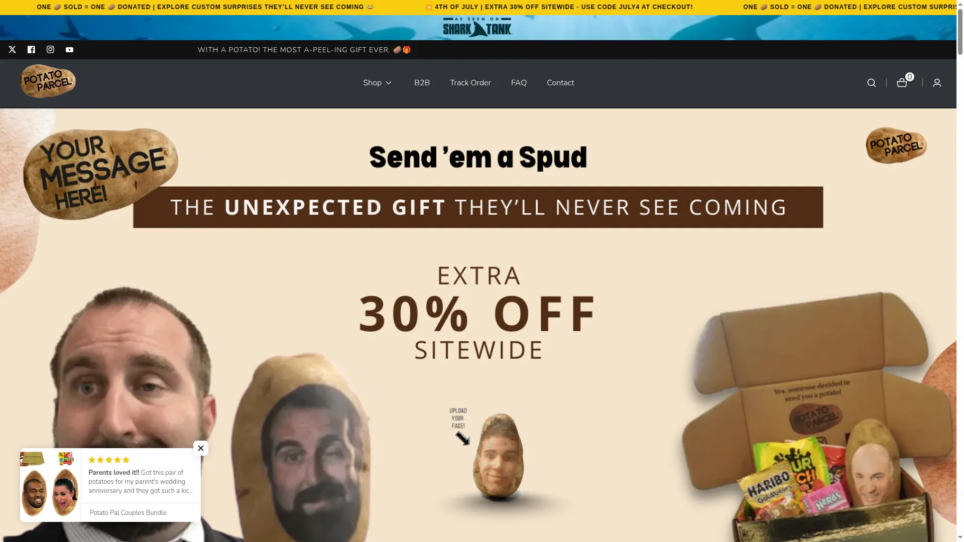 Potatoparcel.com