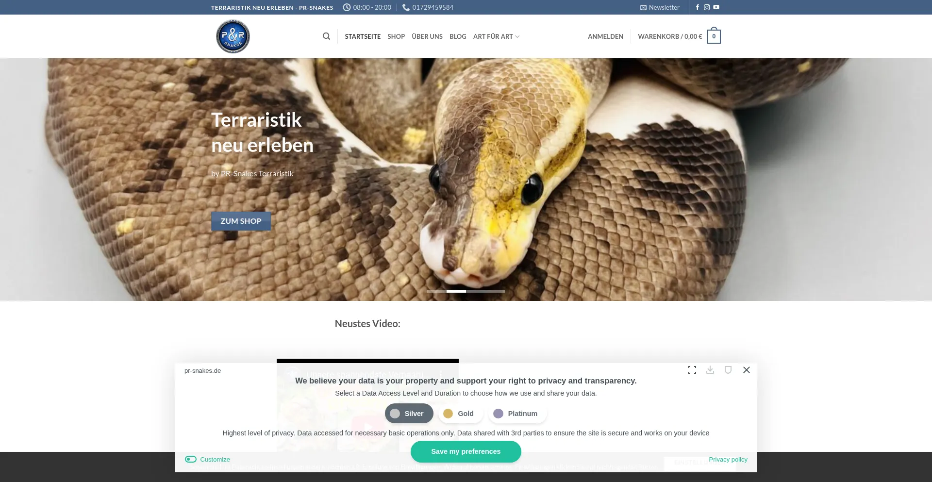 Pr-snakes.de