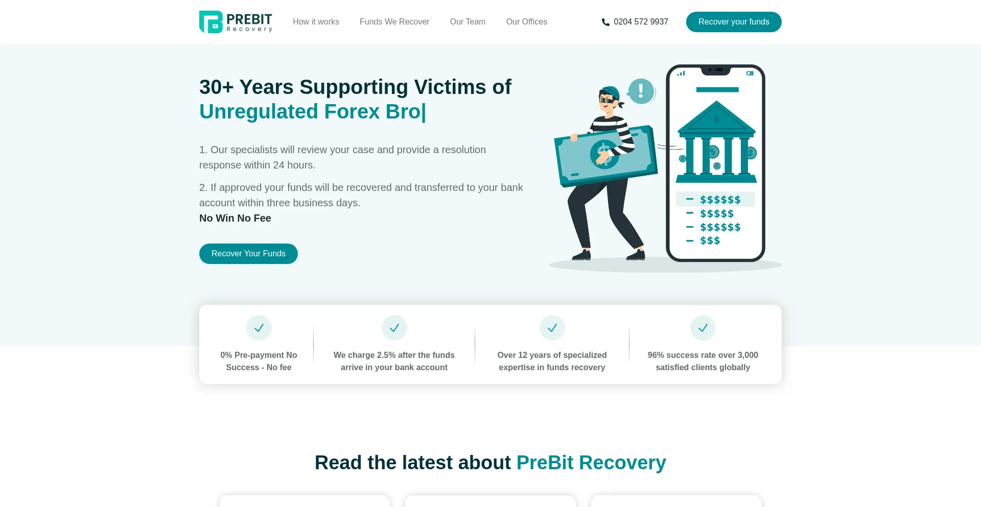 Ist Prebitrecovery.com sicher und vertrauenswürdig?