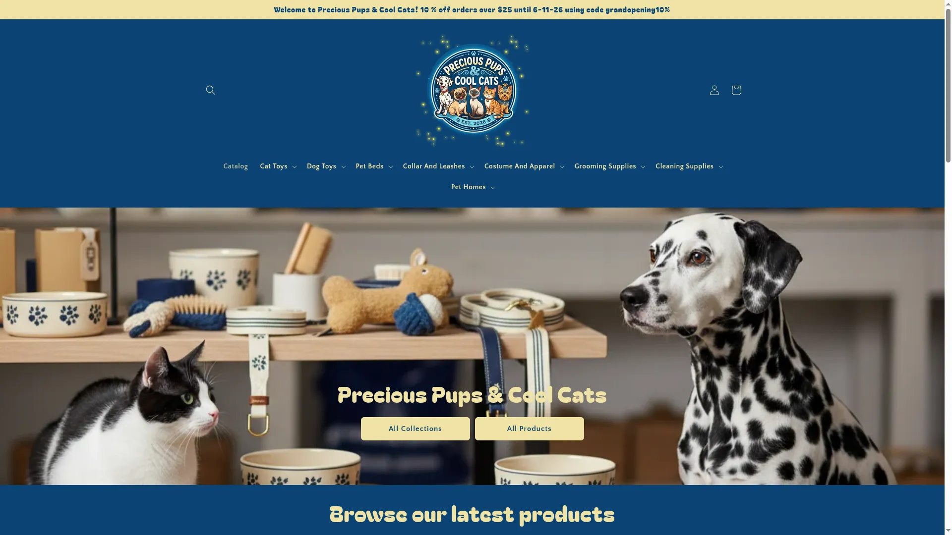 Preciouspupsandcoolcats.com