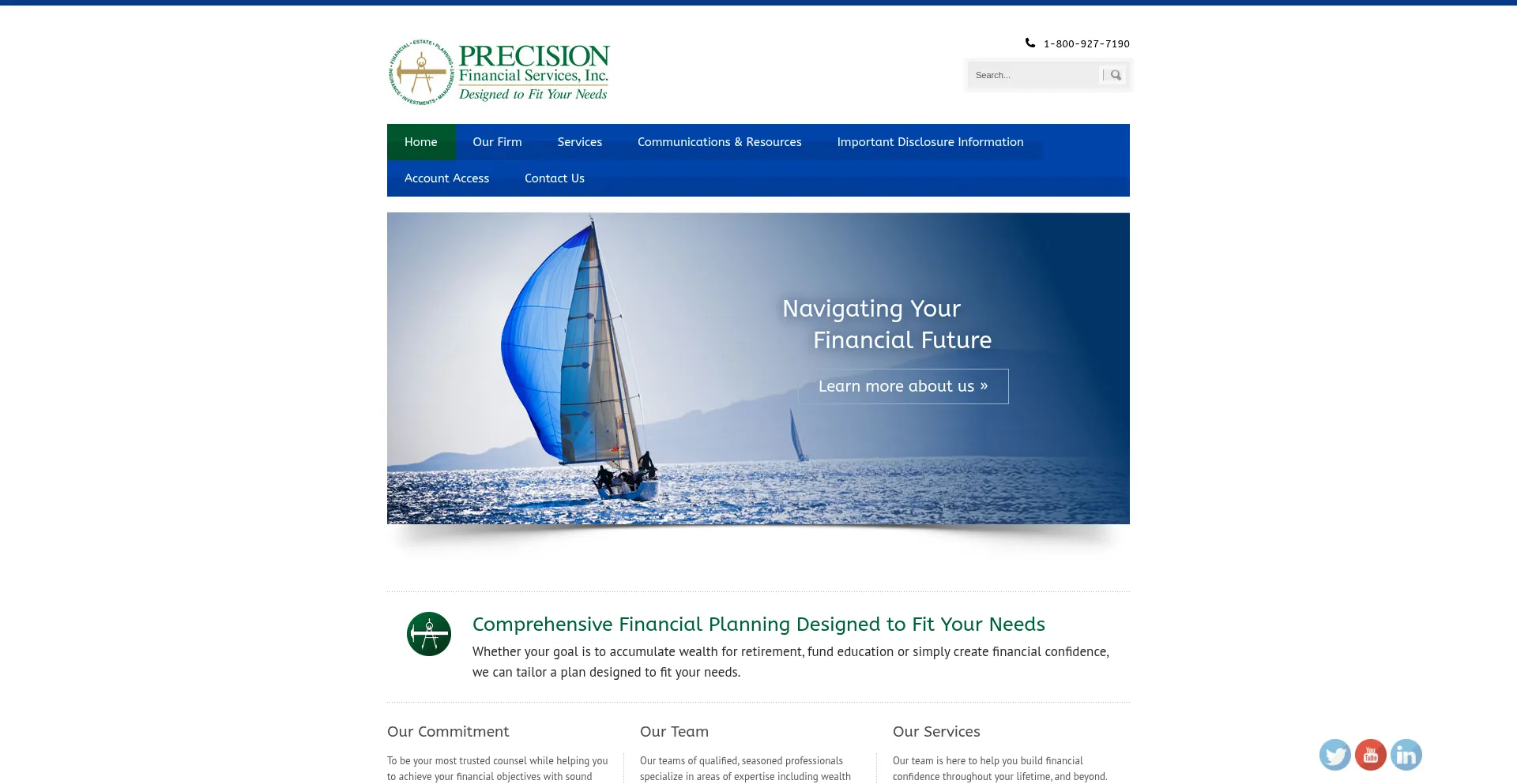 Ist Precisionfinancialservices.com sicher und vertrauenswürdig?