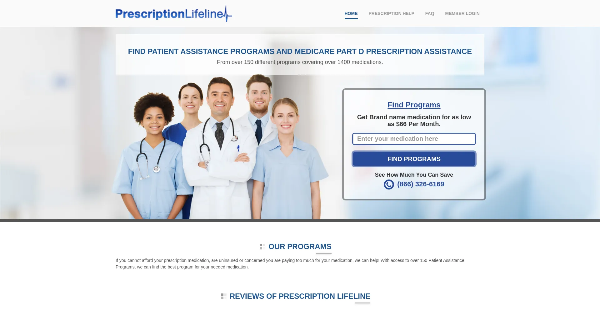 Ist Prescriptionlifeline.org sicher und vertrauenswürdig?