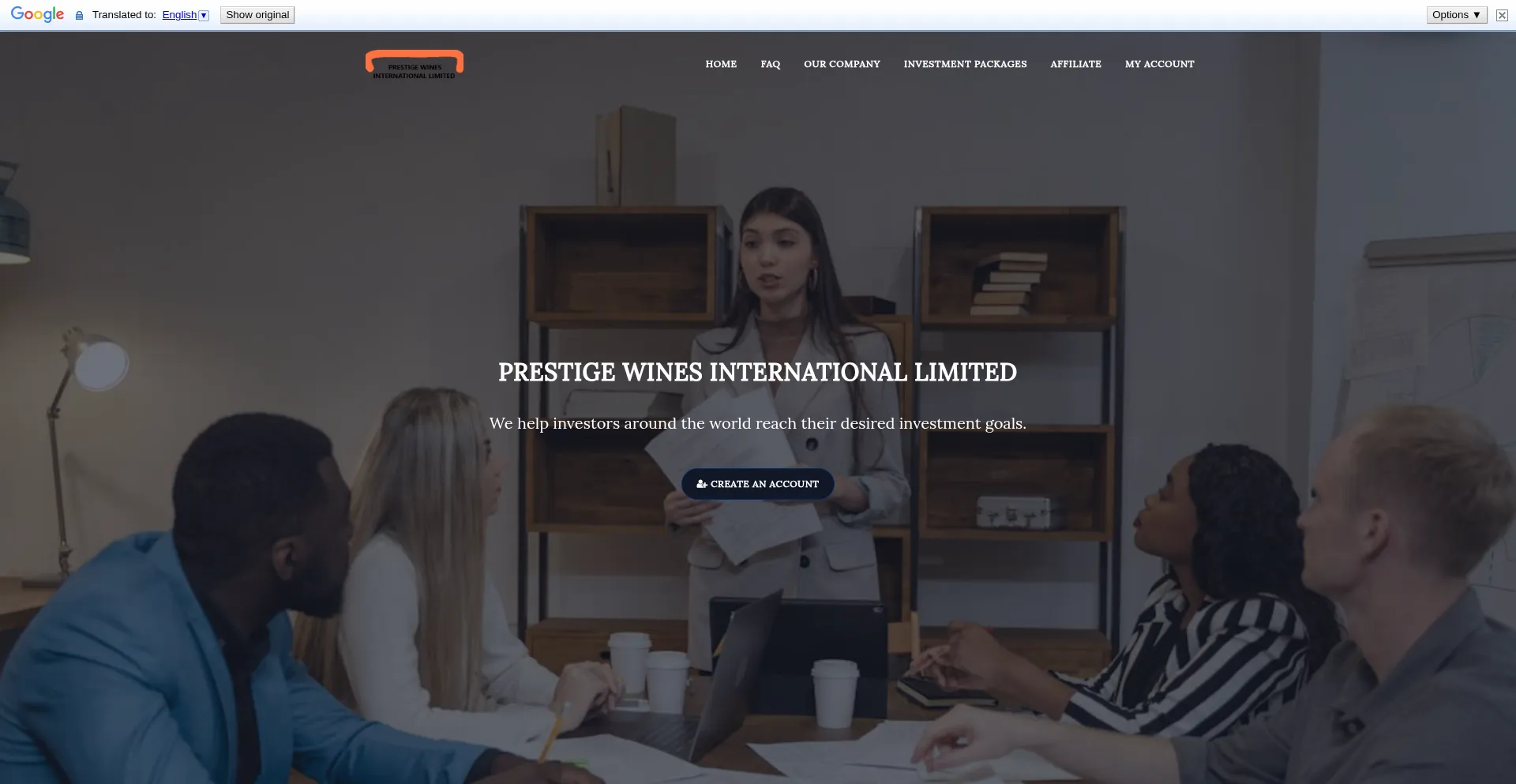 Prestigewinesinternationallimited.com