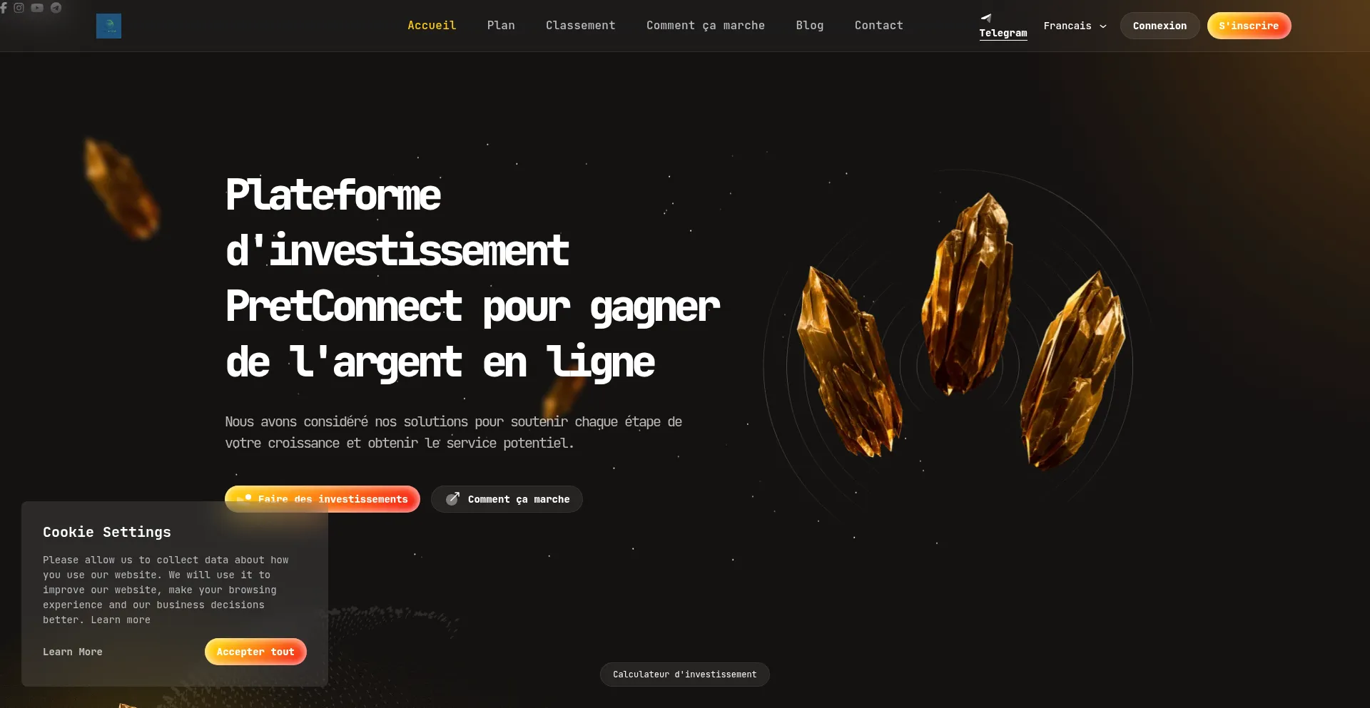 Pretconnect.shop Screenshot