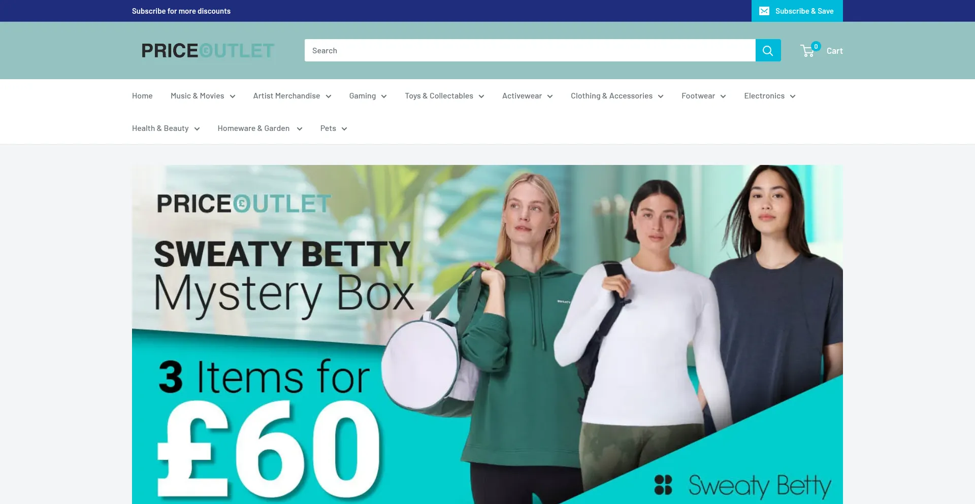 Ist Priceoutlet.co.uk sicher und vertrauenswürdig?