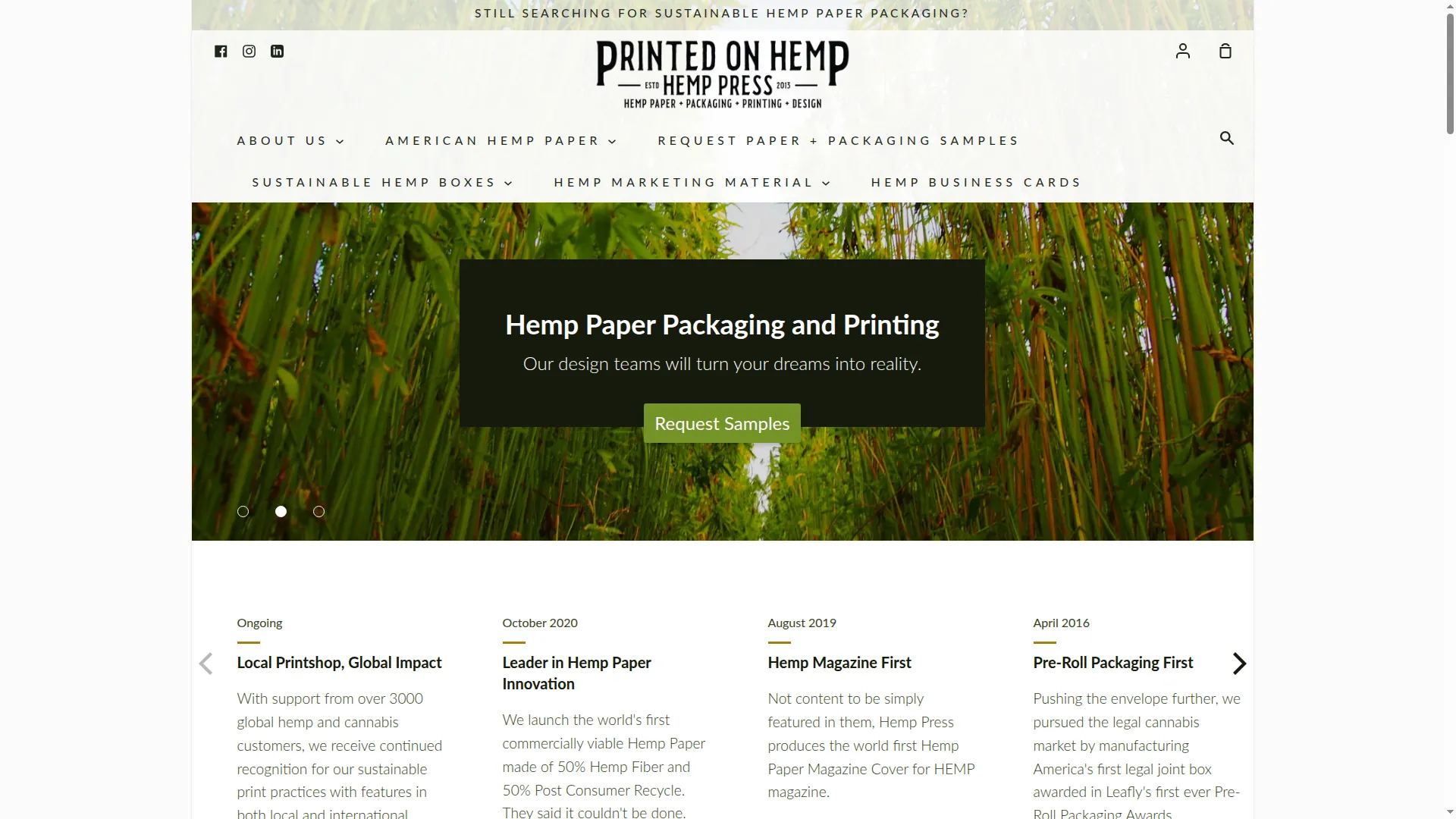 Printedonhemp.com