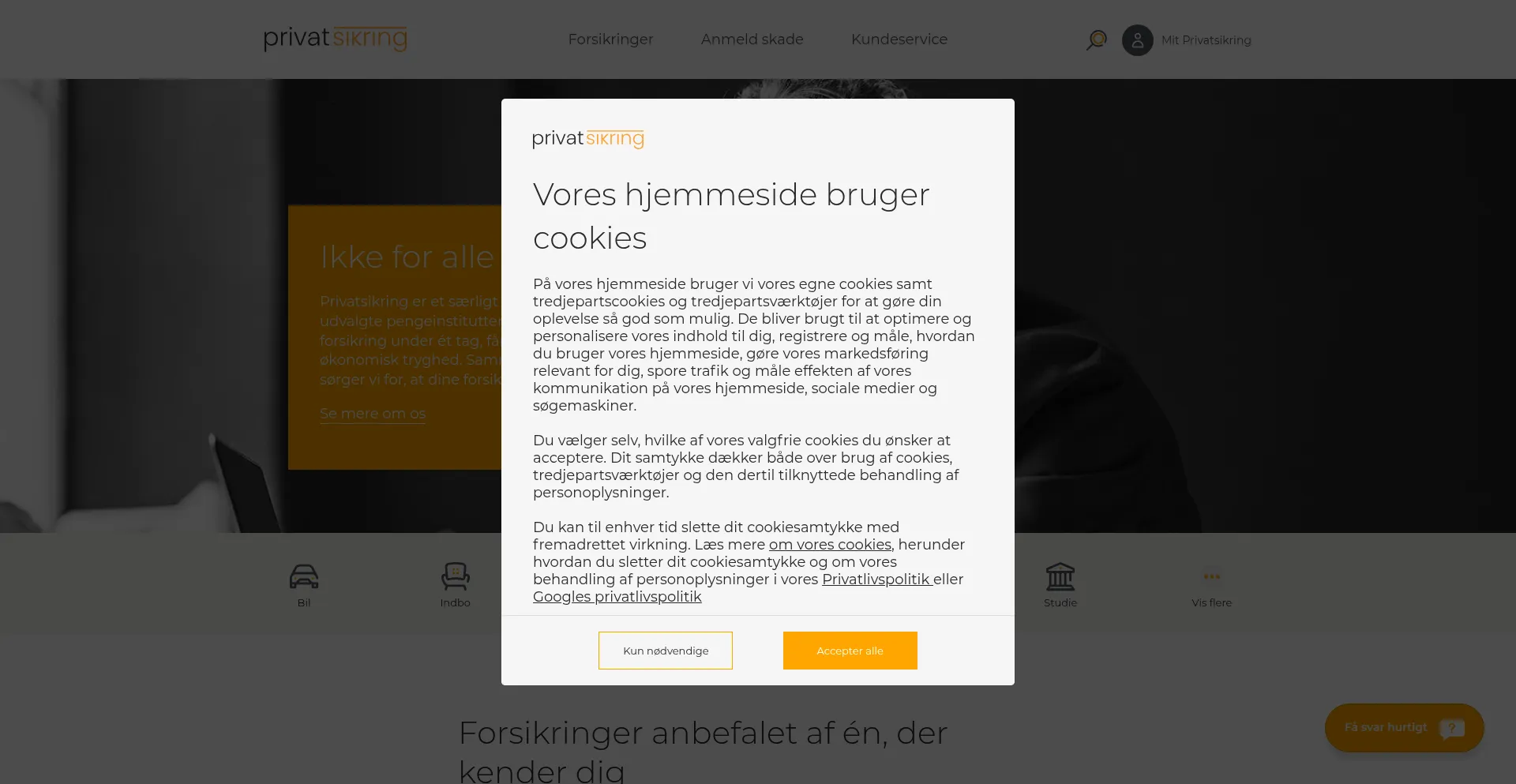 Ist Privatsikring.dk sicher und vertrauenswürdig?