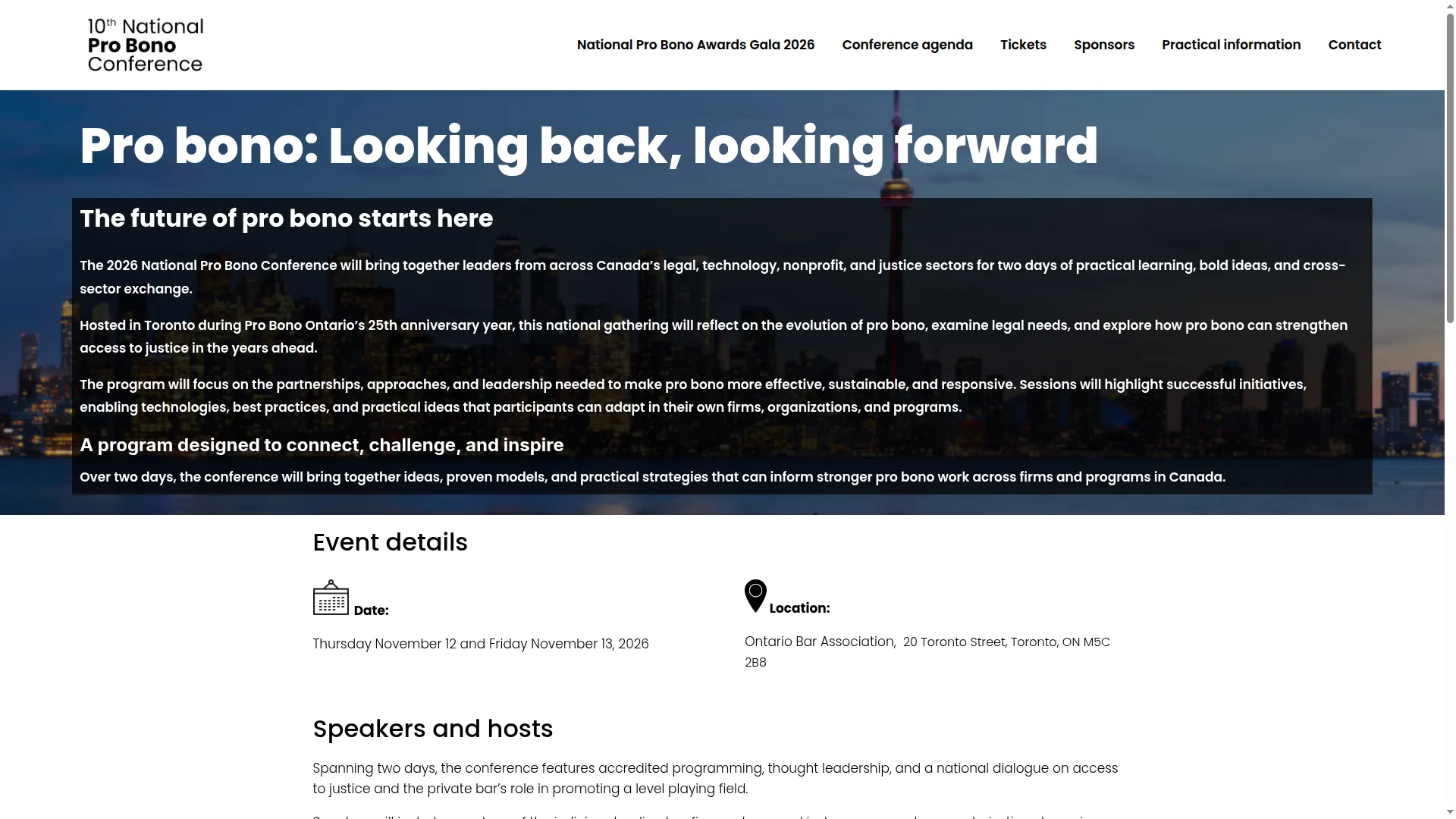 Probonoconference.com