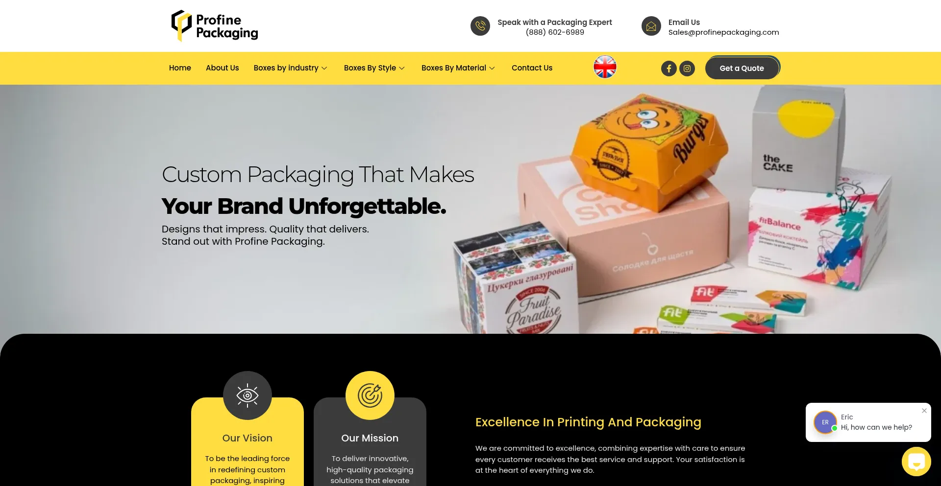 Ist Profinepackaging.com sicher und vertrauenswürdig?