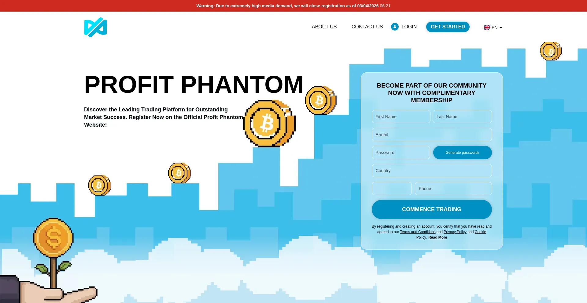 Profitphantomsystem-com.financecryptoworld.com