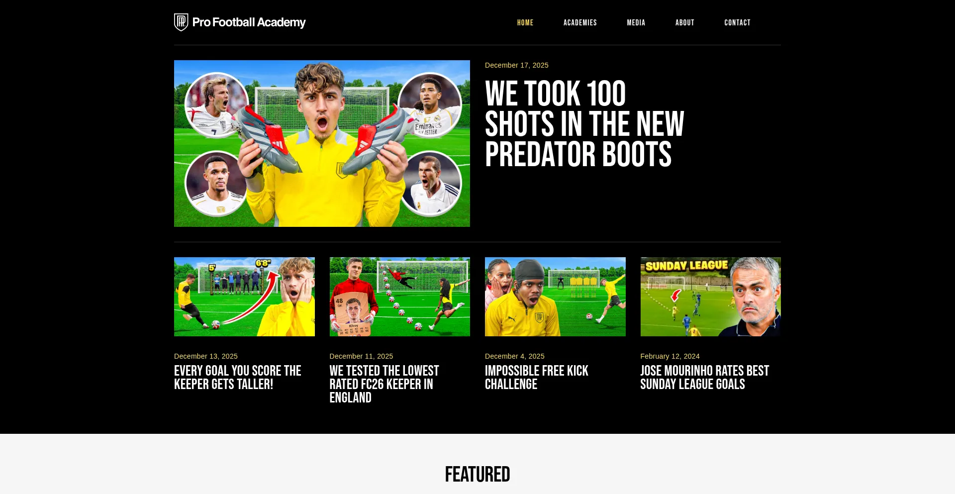 Profootballacademy.com