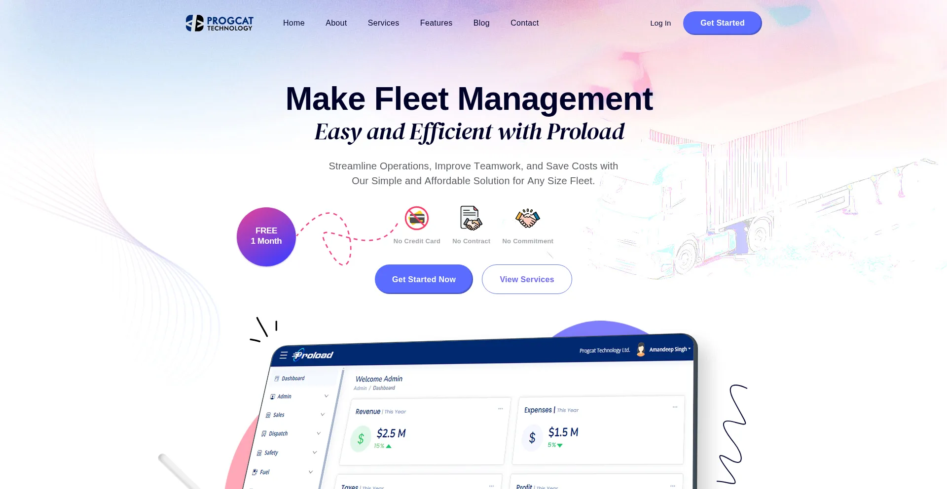 Website screenshot of Progcat.com