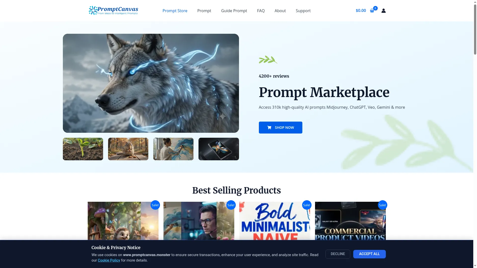 Promptcanvas.monster