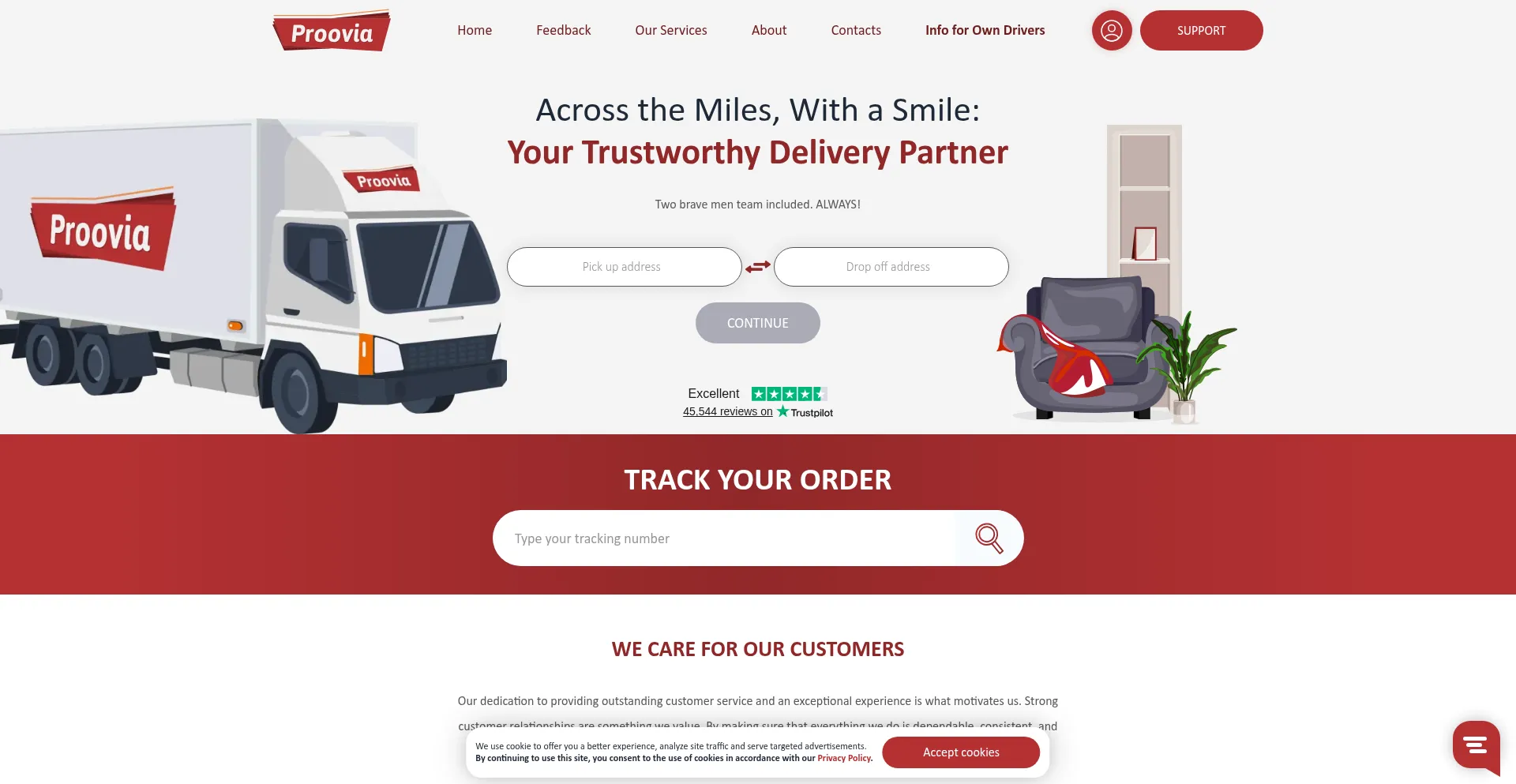 Ist Proovia.delivery sicher und vertrauenswürdig?