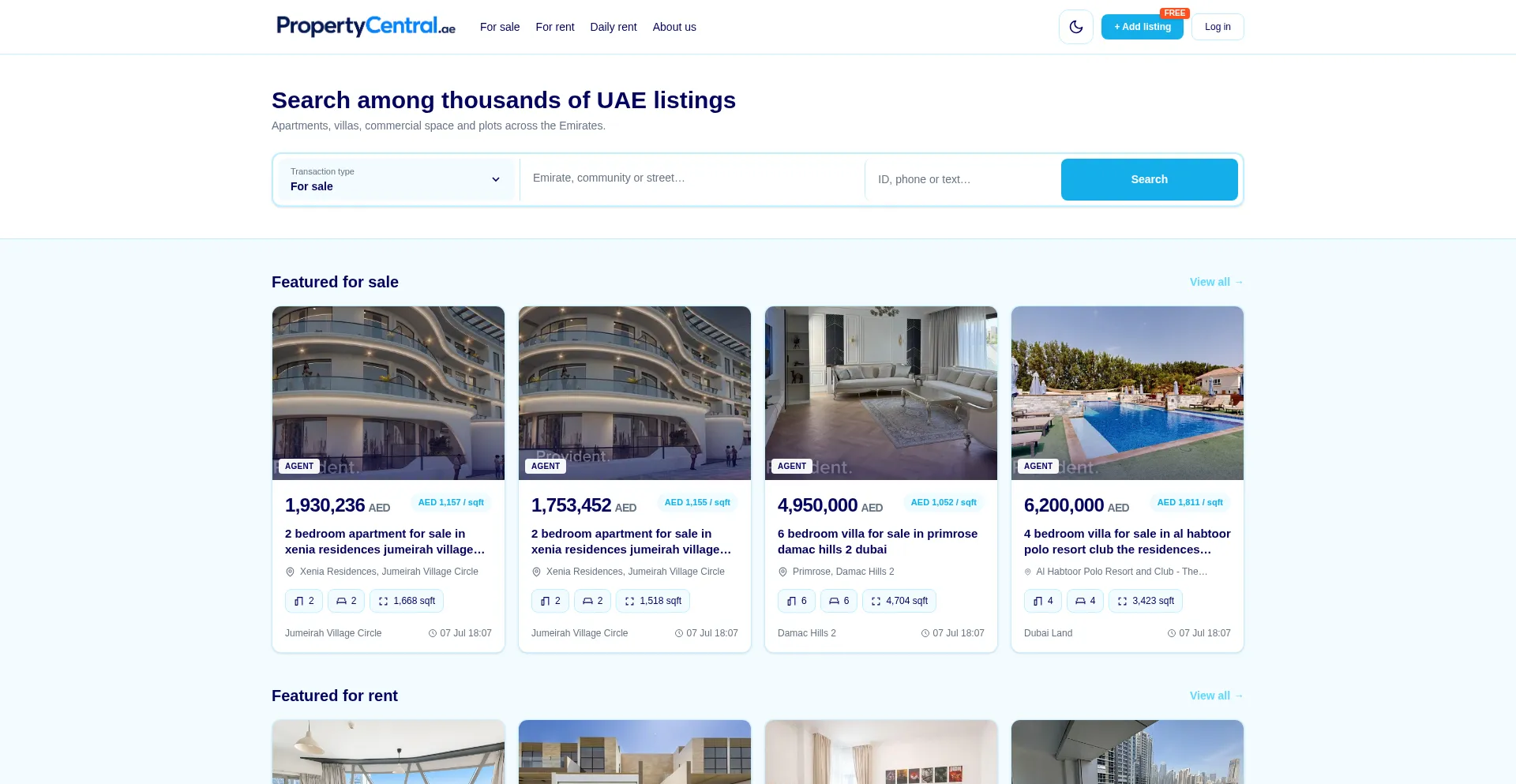 Propertycentral.ae
