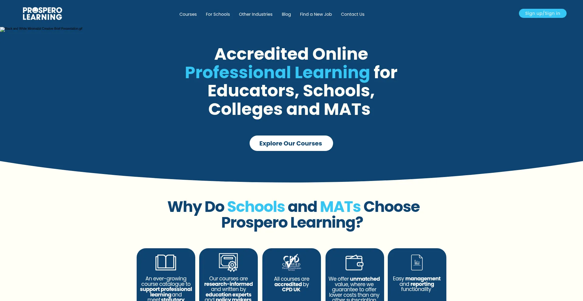 Prospero-learning.com