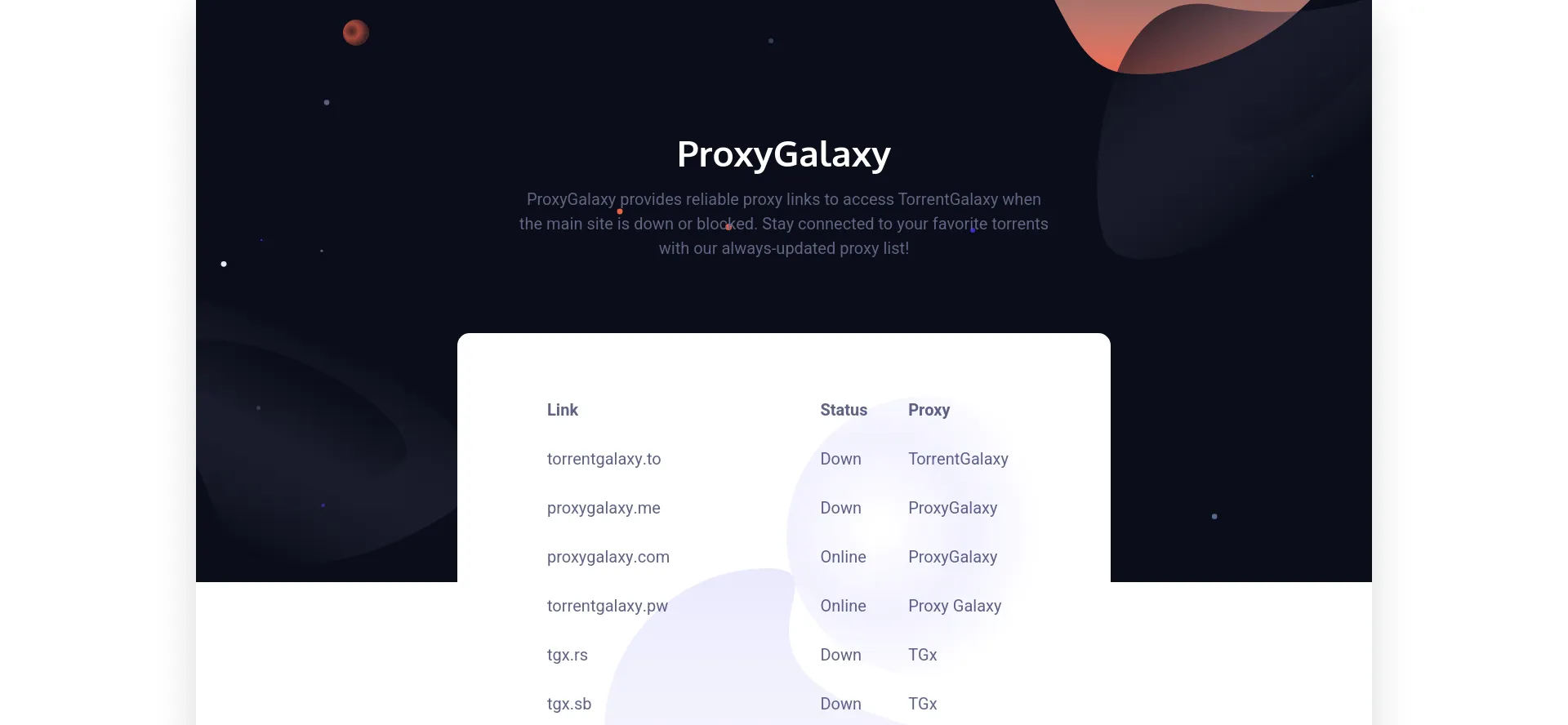 Proxygalaxy.com