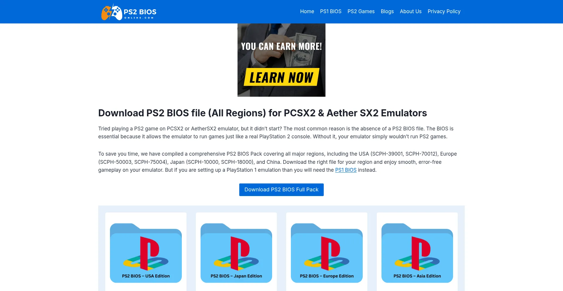 Ps2biosonline.com