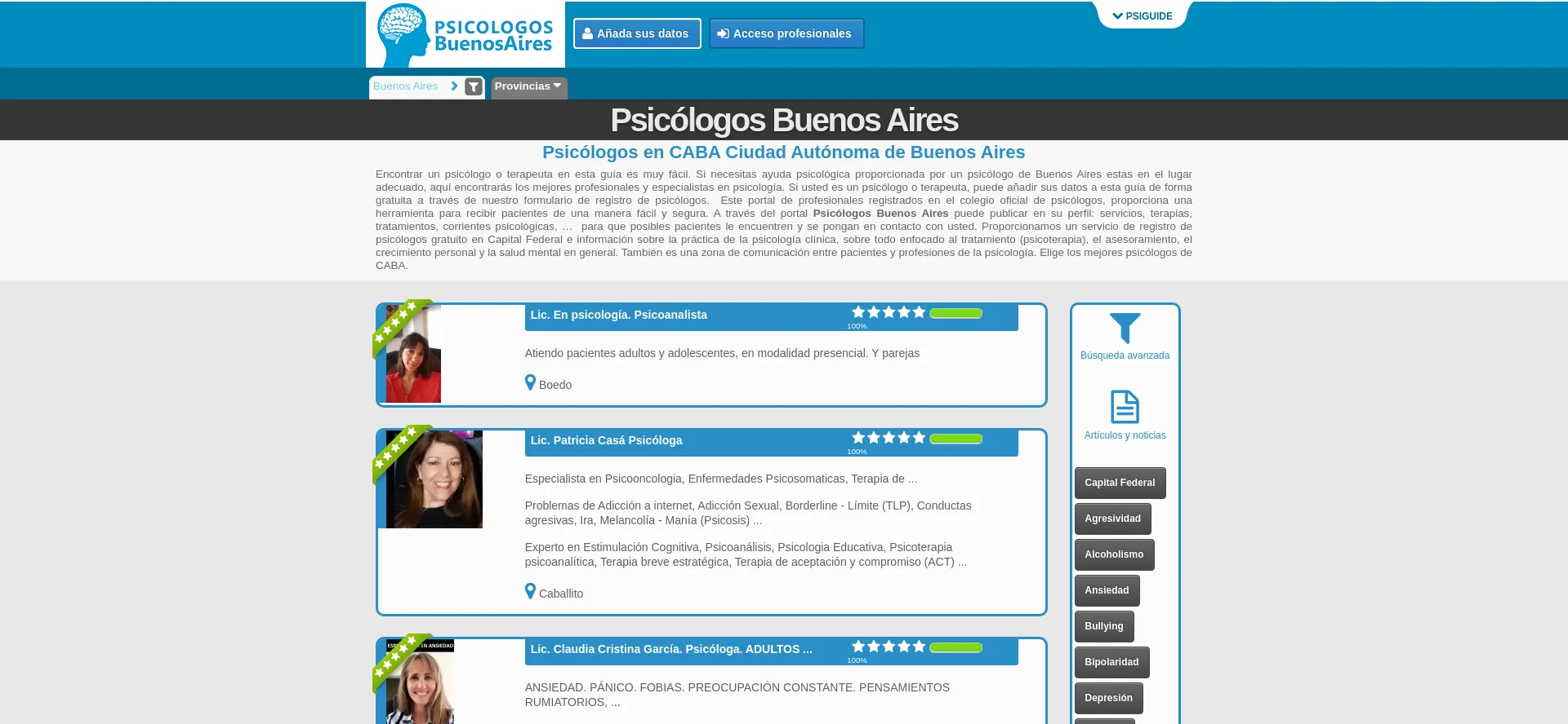 Psicologosbuenosaires.com