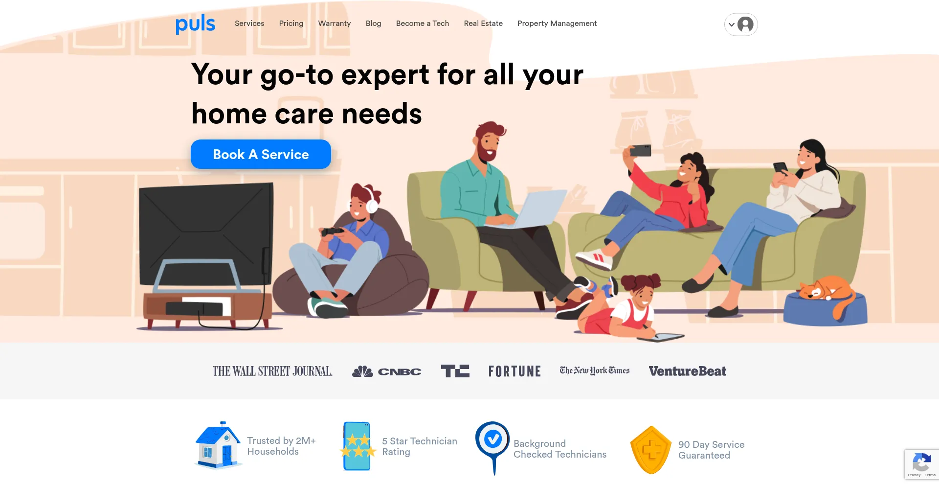 Puls.com Screenshot