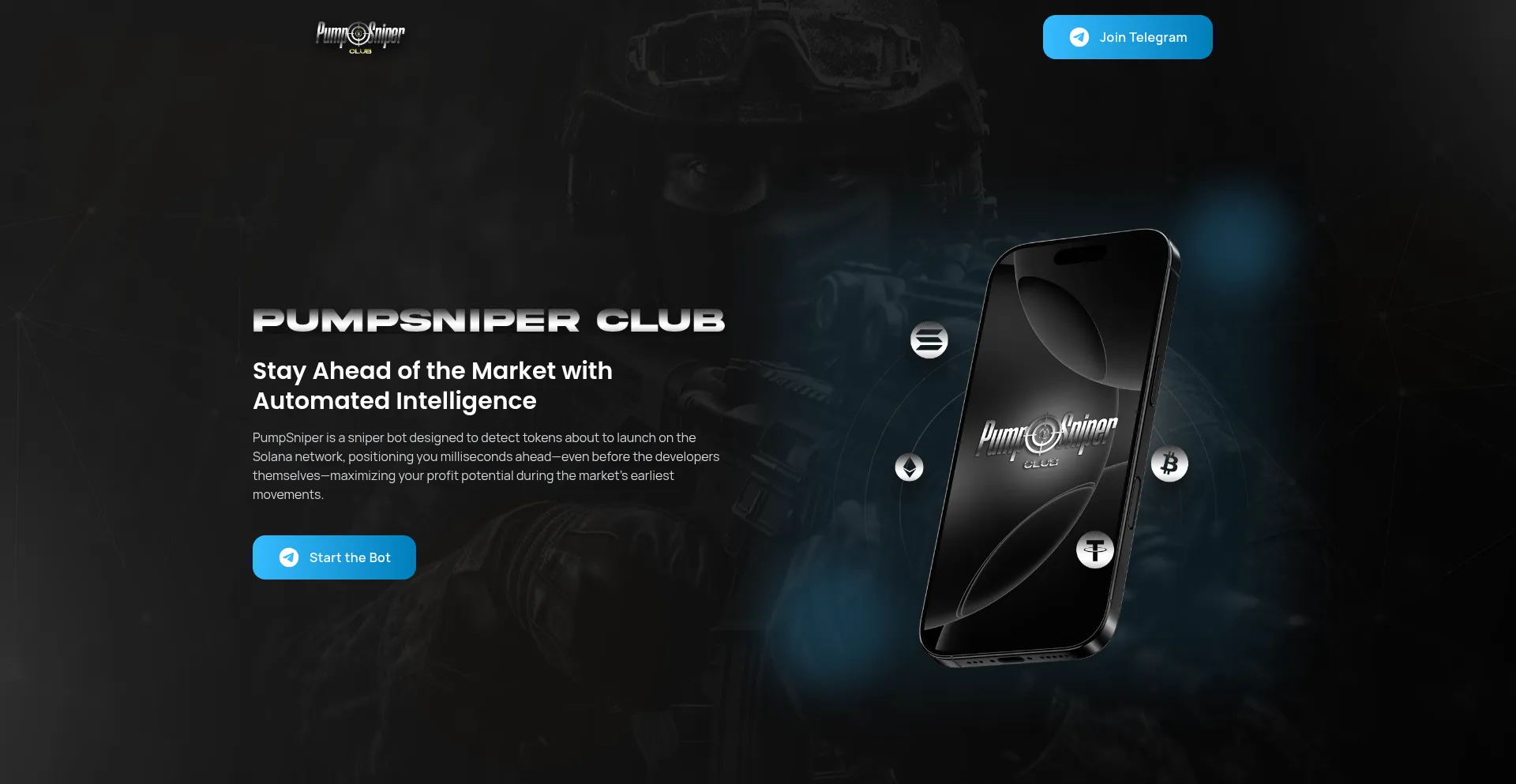 Pumpsniperclub.com Screenshot