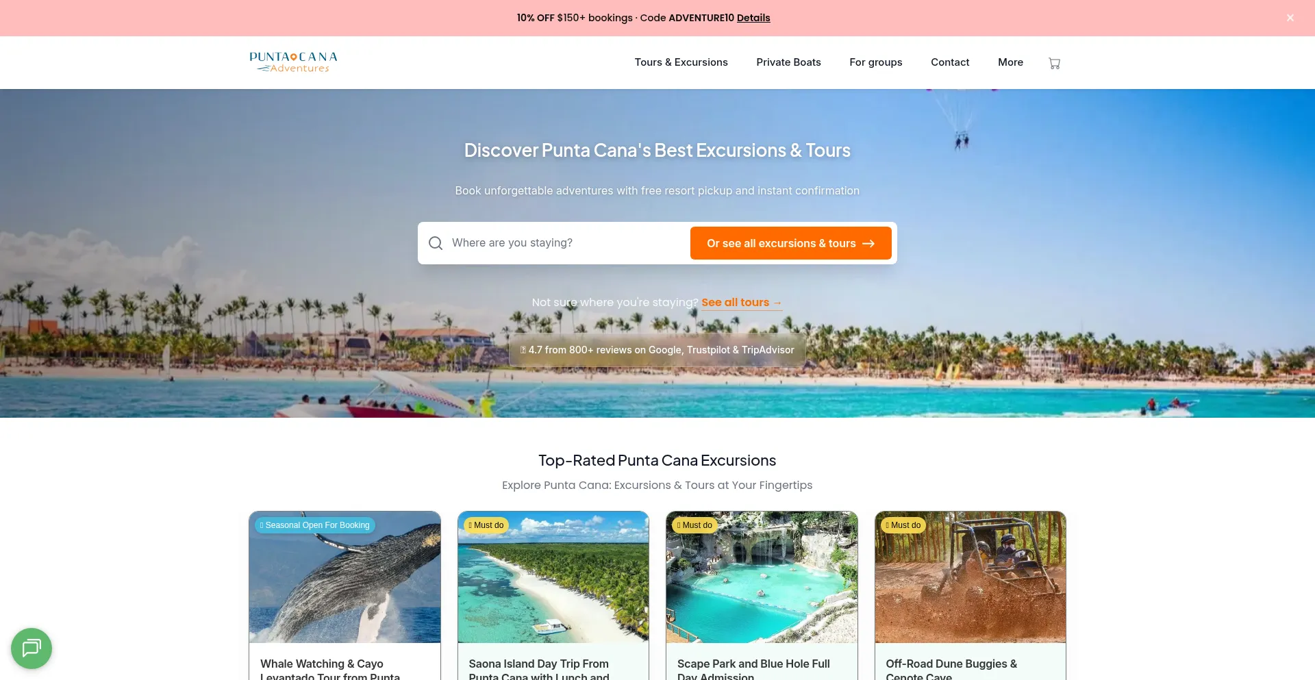 Puntacanaadventures.com
