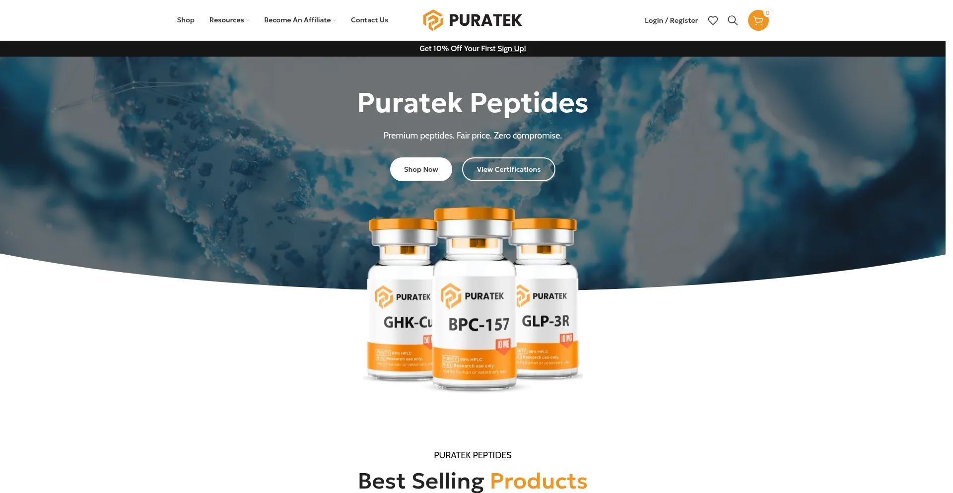 Puratekpeptides.com