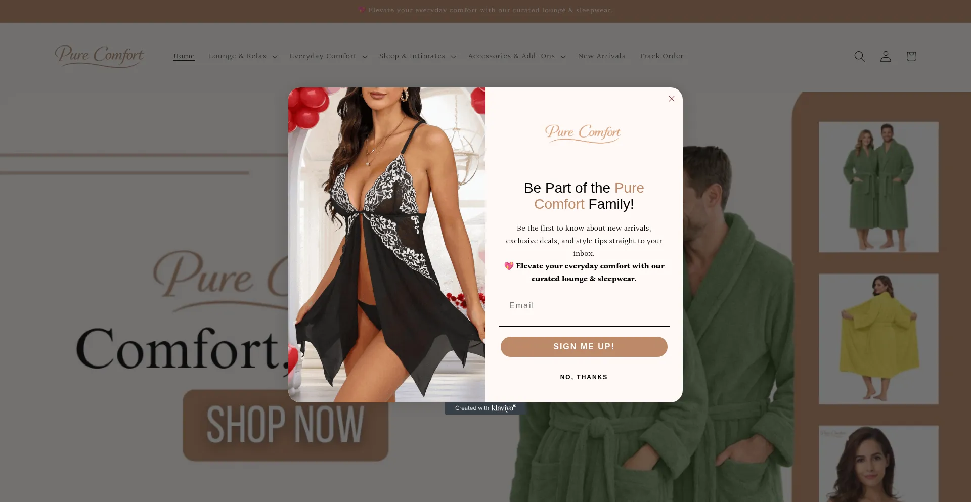 Purecomfortandcozy.com