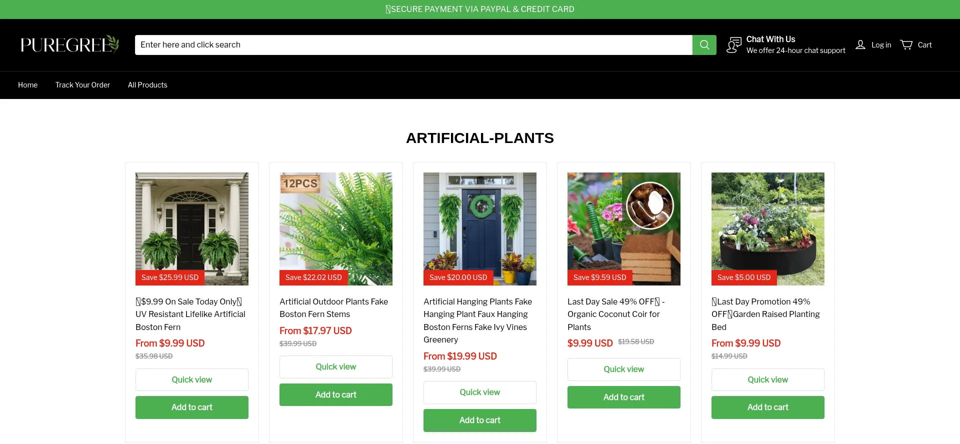 Puregree.com