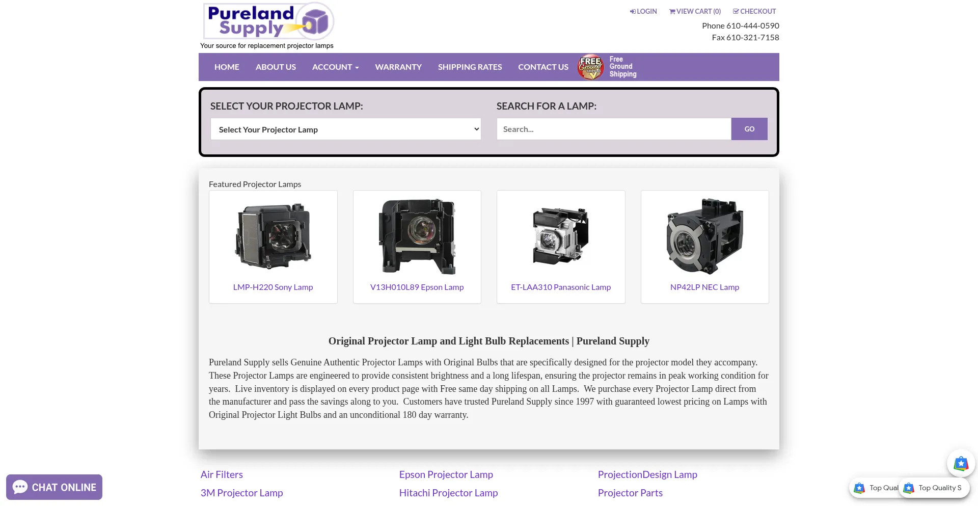 Ist Purelandsupply.com sicher und vertrauenswürdig?