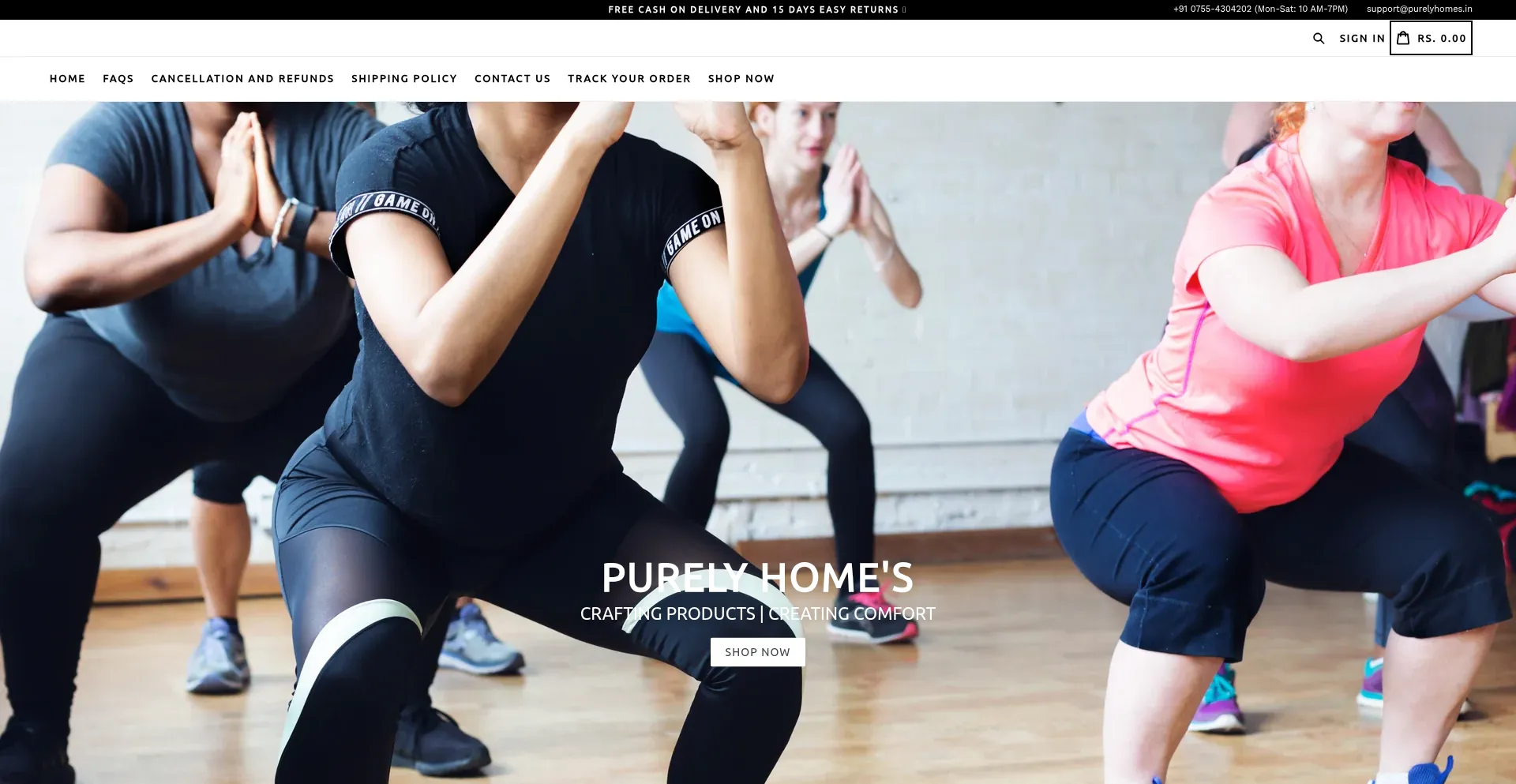 Ist Purelyhomes.in sicher und vertrauenswürdig?