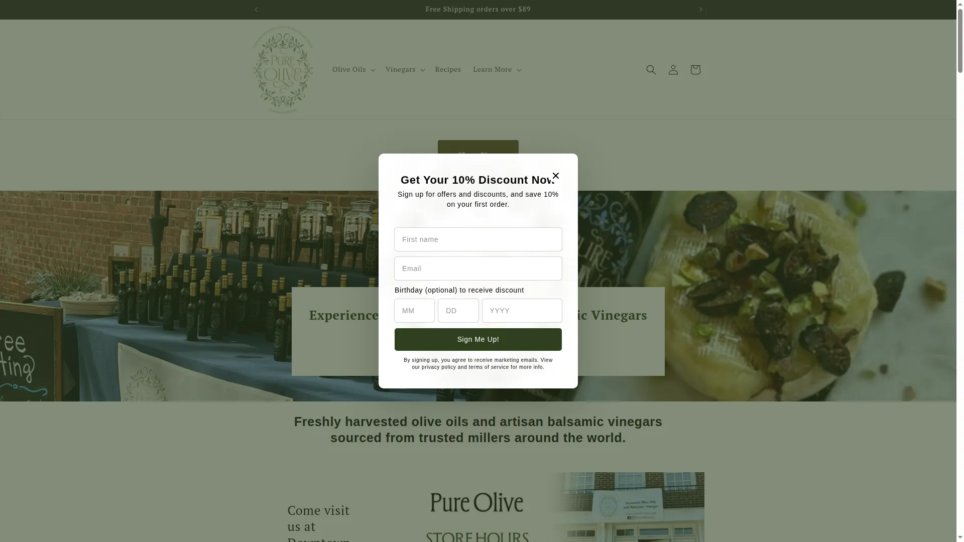 Pureoliveshop.com