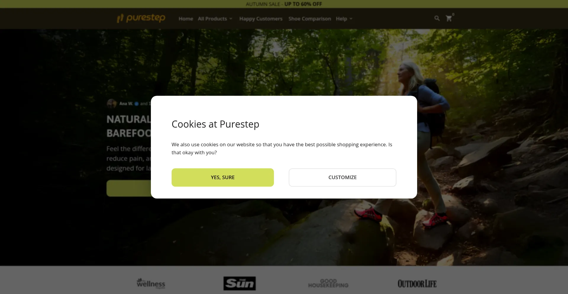 Ist Purestep.co.uk sicher und vertrauenswürdig?