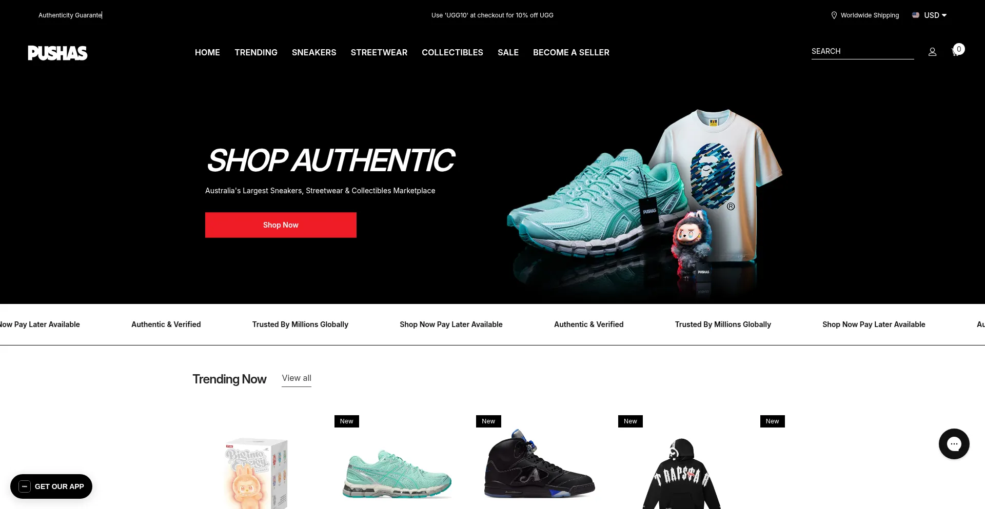 Pushas.com Screenshot