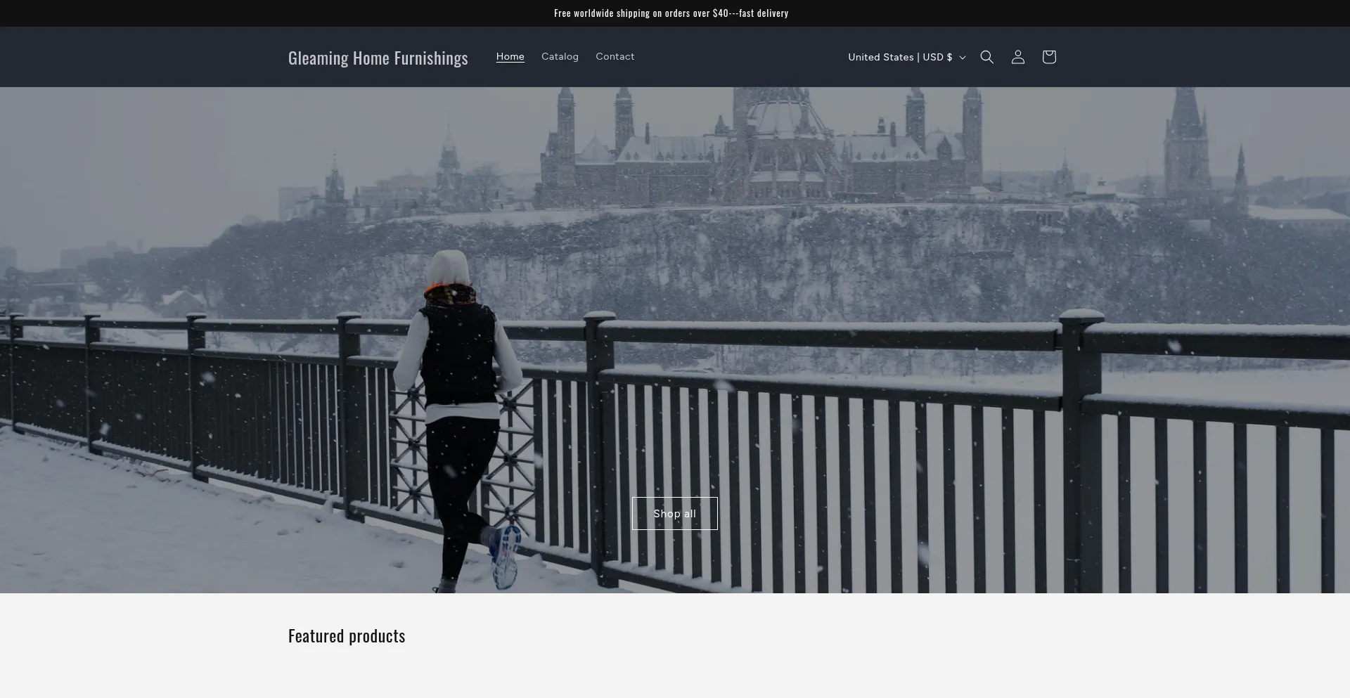 Website screenshot of Pyczk.shop